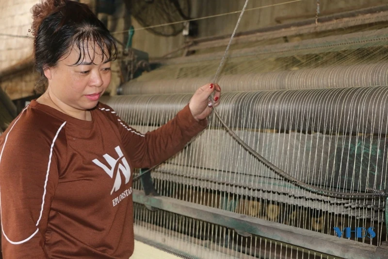 Nghề chiếu cói ở Châu Sơn