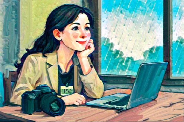 Phóng viên tập sự