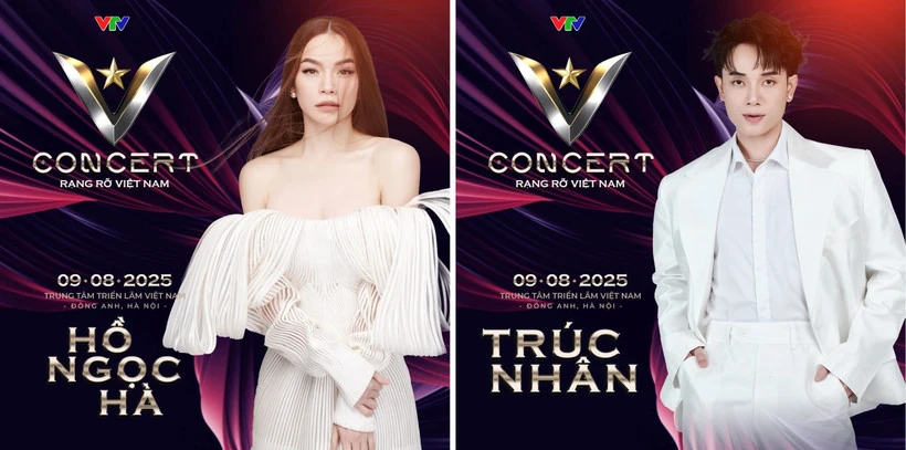 V Concert–Rạng rỡ Việt Nam: Nhạc hội 'quốc dân' quy tụ dàn sao đình đám