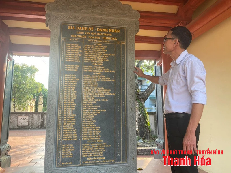 Tiến sĩ khai khoa trên đất Hậu Trạch