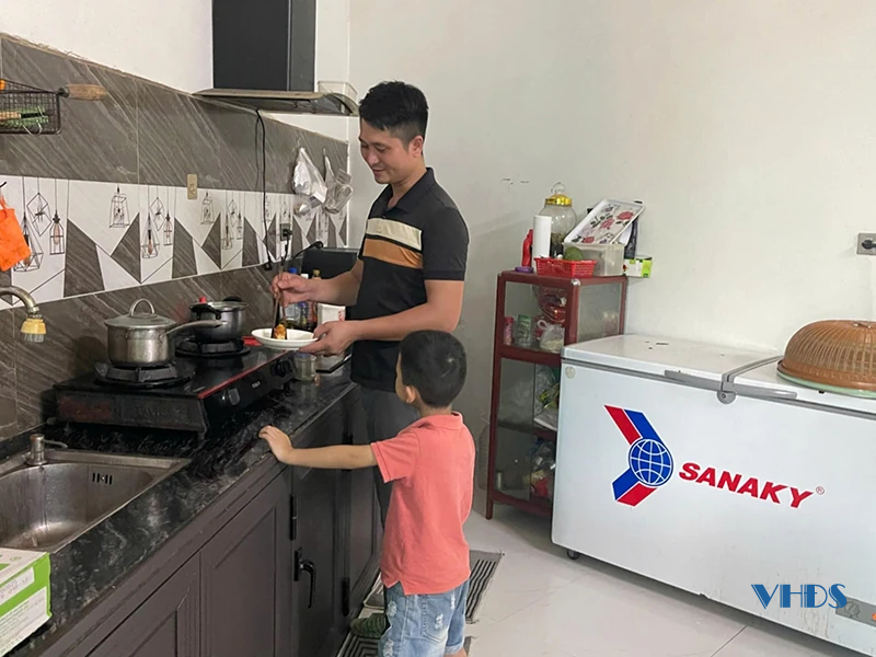 Khi đàn ông vào bếp