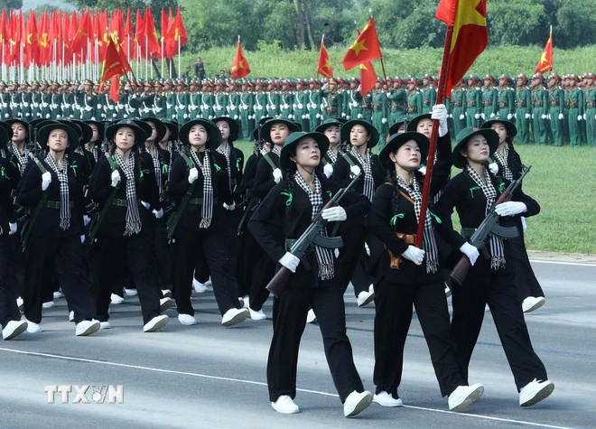 Toàn cảnh về nhiệm vụ luyện tập và tham gia diễu binh, diễu hành kỷ niệm Quốc khánh