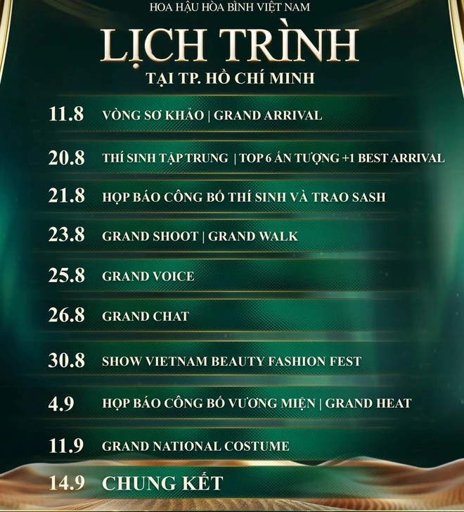 Miss Grand Vietnam 2025 lần đầu có phần thi giúp thí sinh thể hiện bản sắc riêng