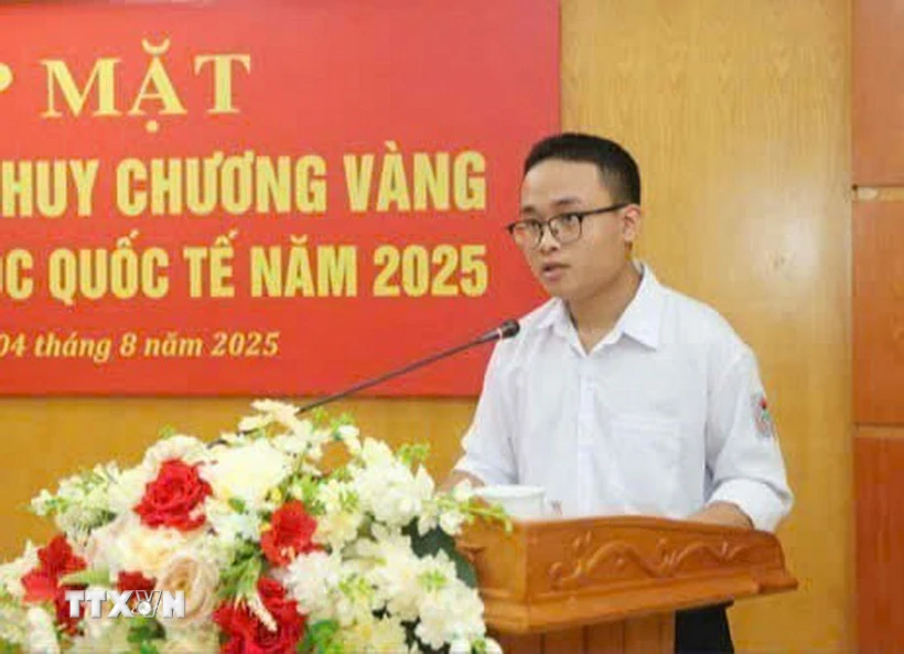 Hai lần mang vinh quang cho Việt Nam trên đấu trường Olympic Toán học Quốc tế