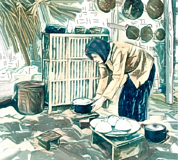 Chạn xưa kể chuyện bếp cũ