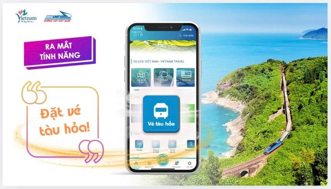 Ra mắt tiện ích đặt vé số trải nghiệm cung đường Việt Nam bằng tàu hỏa