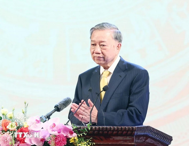 Tổng Bí thư Tô Lâm: Văn hóa phải soi đường, hình thành năng lực mềm quốc gia