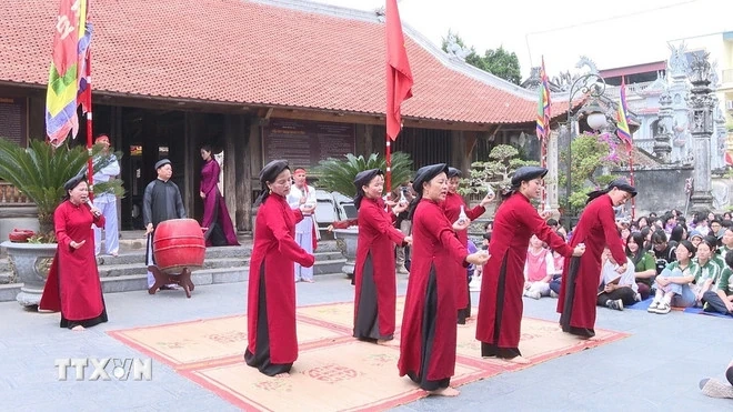 Hát Xoan - Di sản đất Tổ lan tỏa giá trị văn hóa dân gian dịp Quốc khánh