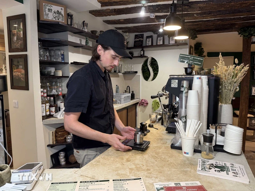 Càphê Việt đang từng bước chinh phục người tiêu dùng Pháp