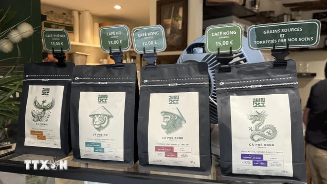Càphê Việt đang từng bước chinh phục người tiêu dùng Pháp