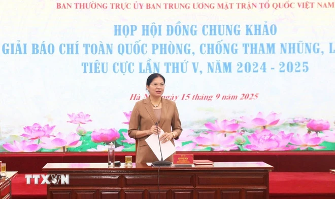 91 tác phẩm vào chung khảo Giải báo chí phòng, chống tham nhũng, lãng phí