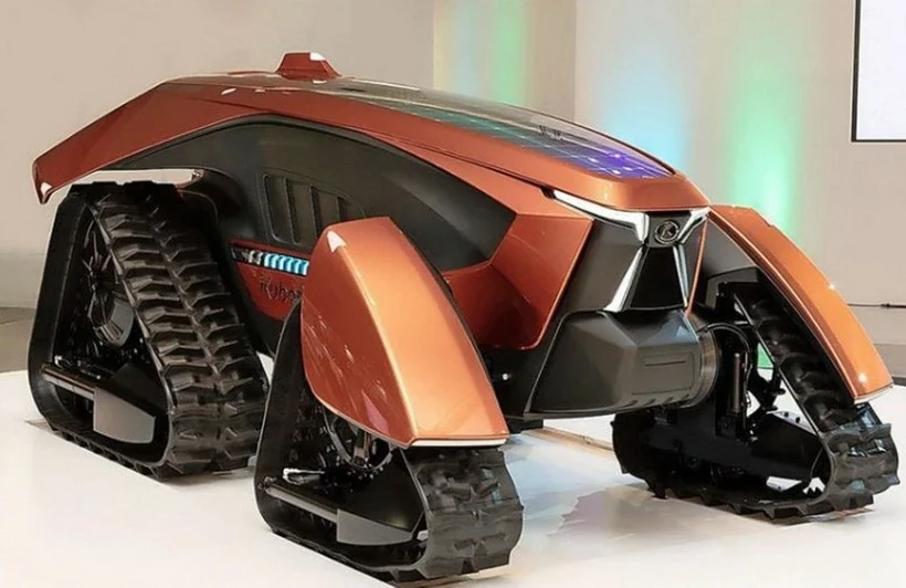 Nhật Bản ra mắt máy kéo pin nhiên liệu không người lái đầu tiên trên thế giới