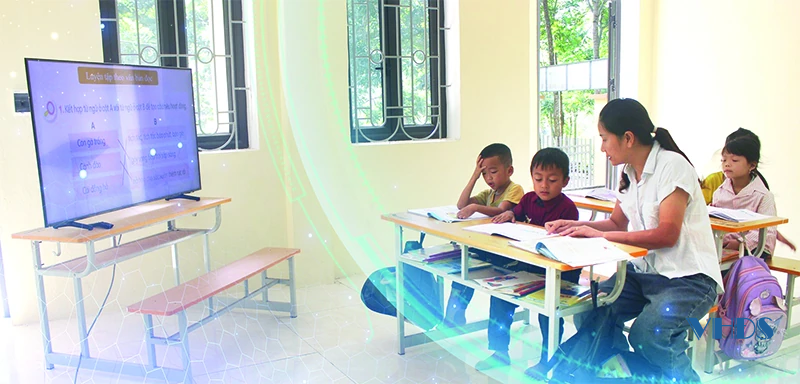 Đưa công nghệ thông tin đến các điểm trường lẻ vùng cao