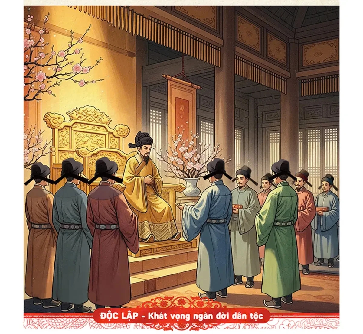 Chiêm ngưỡng bộ lịch cực đại tái hiện lịch sử Việt Nam