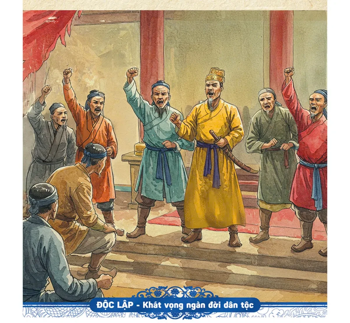 Chiêm ngưỡng bộ lịch cực đại tái hiện lịch sử Việt Nam