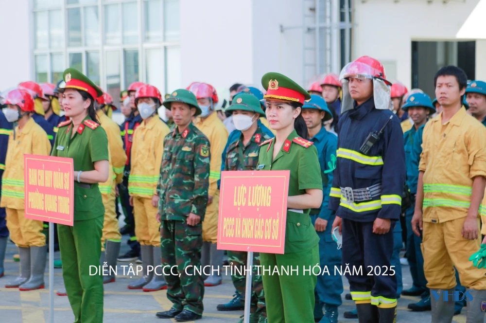 Diễn tập chữa cháy và cứu nạn, cứu hộ cấp tỉnh năm 2025