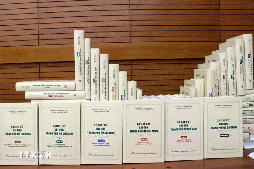 Bộ sách lịch sử đồ sộ phản ánh toàn diện tiến trình Sài Gòn-TP Hồ Chí Minh