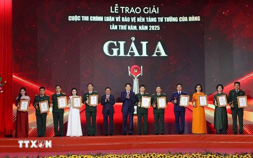 12 tác phẩm đạt giải A Cuộc thi bảo vệ nền tảng tư tưởng của Đảng