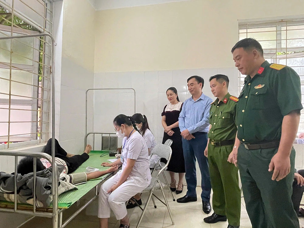 Tam Chung tổ chức khám sơ tuyển nghĩa vụ quân sự năm 2026