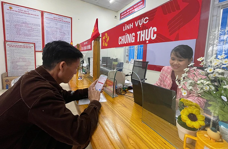 Thực hiện chính quyền địa phương 2 cấp: Gỡ khó từ cơ sở (Bài 3) - Thúc đẩy chuyển đổi số - yếu tố tiên quyết để gỡ khó