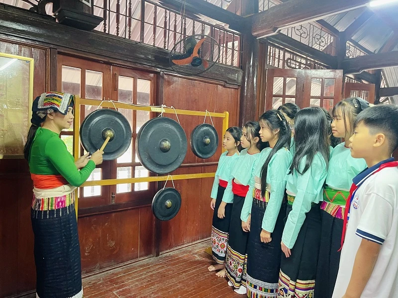 Sắc màu văn hóa dân tộc nơi mái trường Phổ thông dân tộc nội trú THCS Thường Xuân