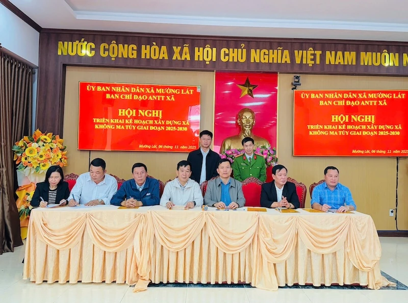 Mường Lát quyết tâm xây dựng “Xã không ma túy” giai đoạn 2025-2030