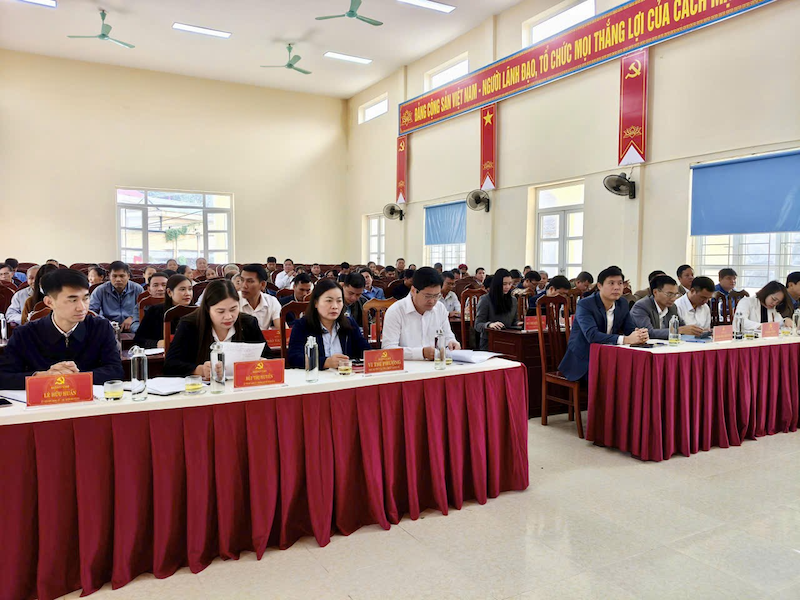 Xã Thượng Ninh: Đối thoại giữa người đứng đầu cấp ủy, chính quyền với MTTQ, các đoàn thể chính trị - xã hội và Nhân dân