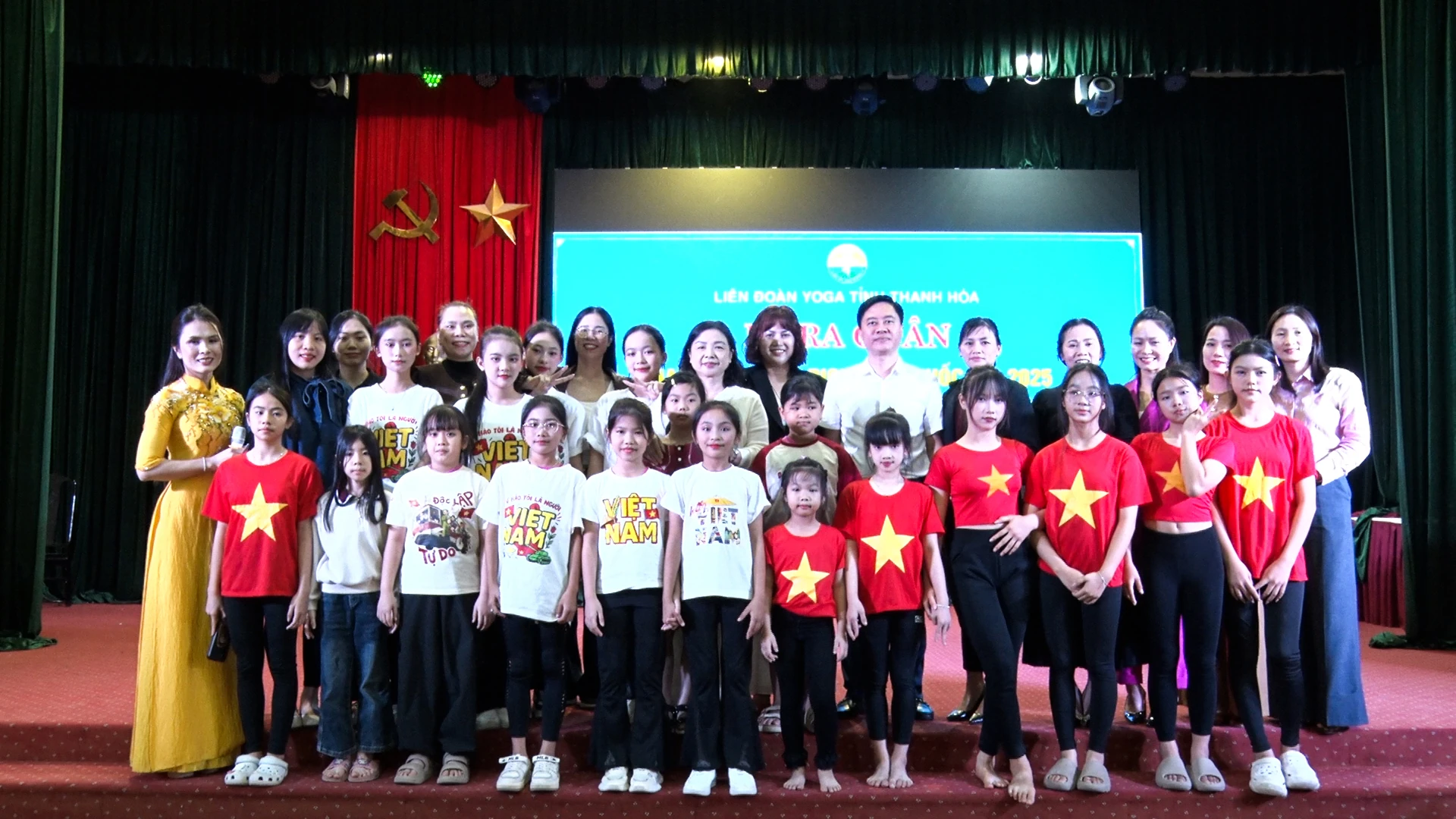 Đoàn VĐV tỉnh Thanh Hóa xuất quân tham gia Giải Vô địch Yoga quốc gia lần thứ VII – năm 2025 tại tỉnh An Giang