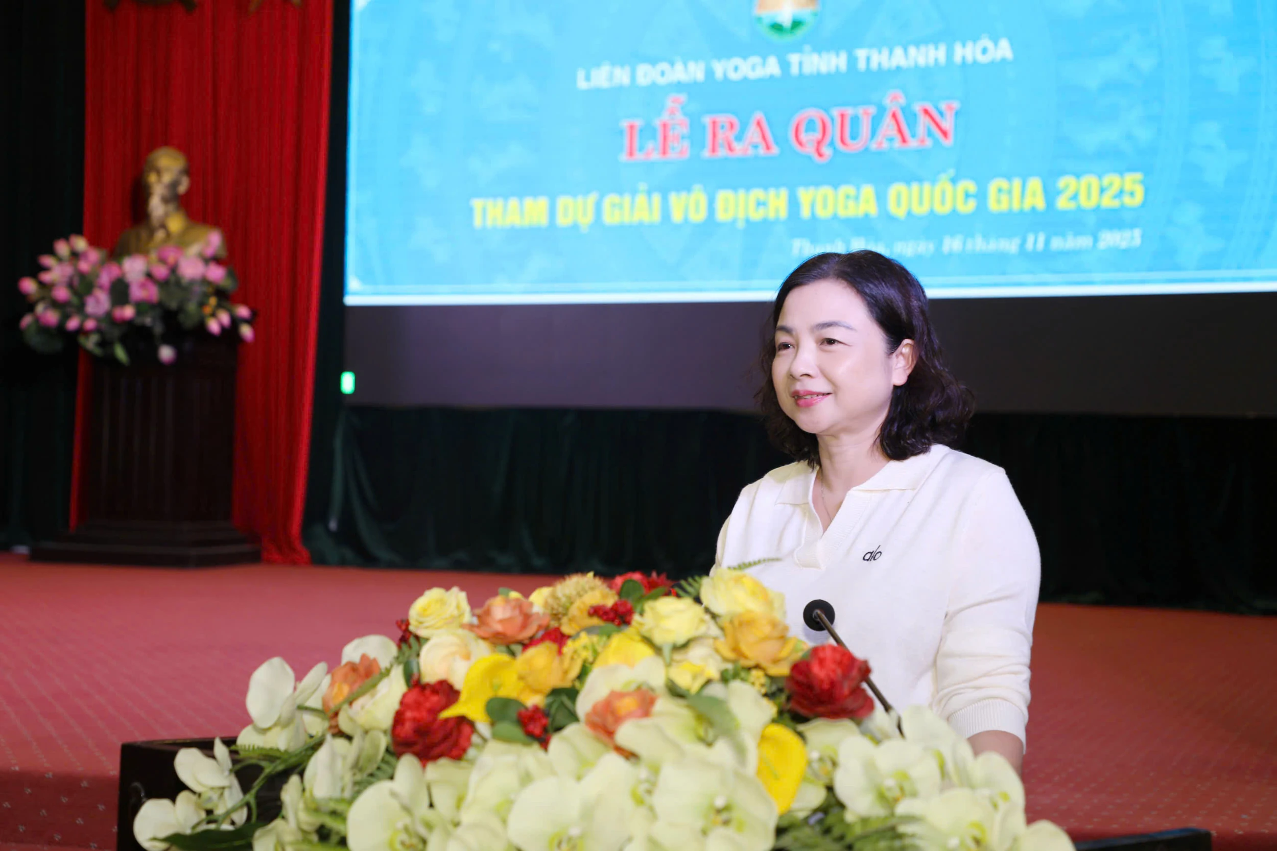 Đoàn VĐV tỉnh Thanh Hóa xuất quân tham gia Giải Vô địch Yoga quốc gia lần thứ VII – năm 2025 tại tỉnh An Giang