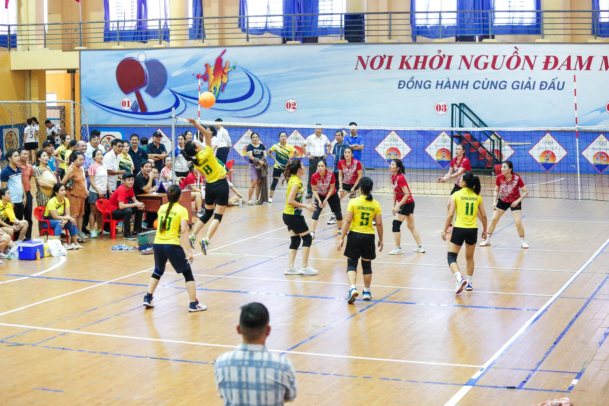 Bóng chuyền hơi - Môn thể thao mang lại sự gắn kết và vui khoẻ