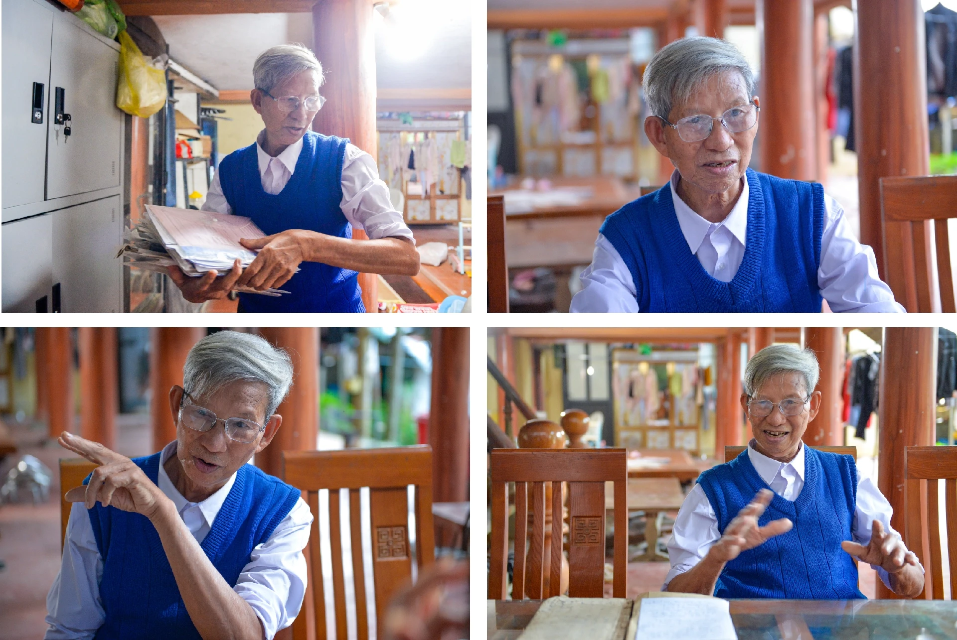 [E - Magazine] Người thầy nặng lòng với chữ Thái cổ