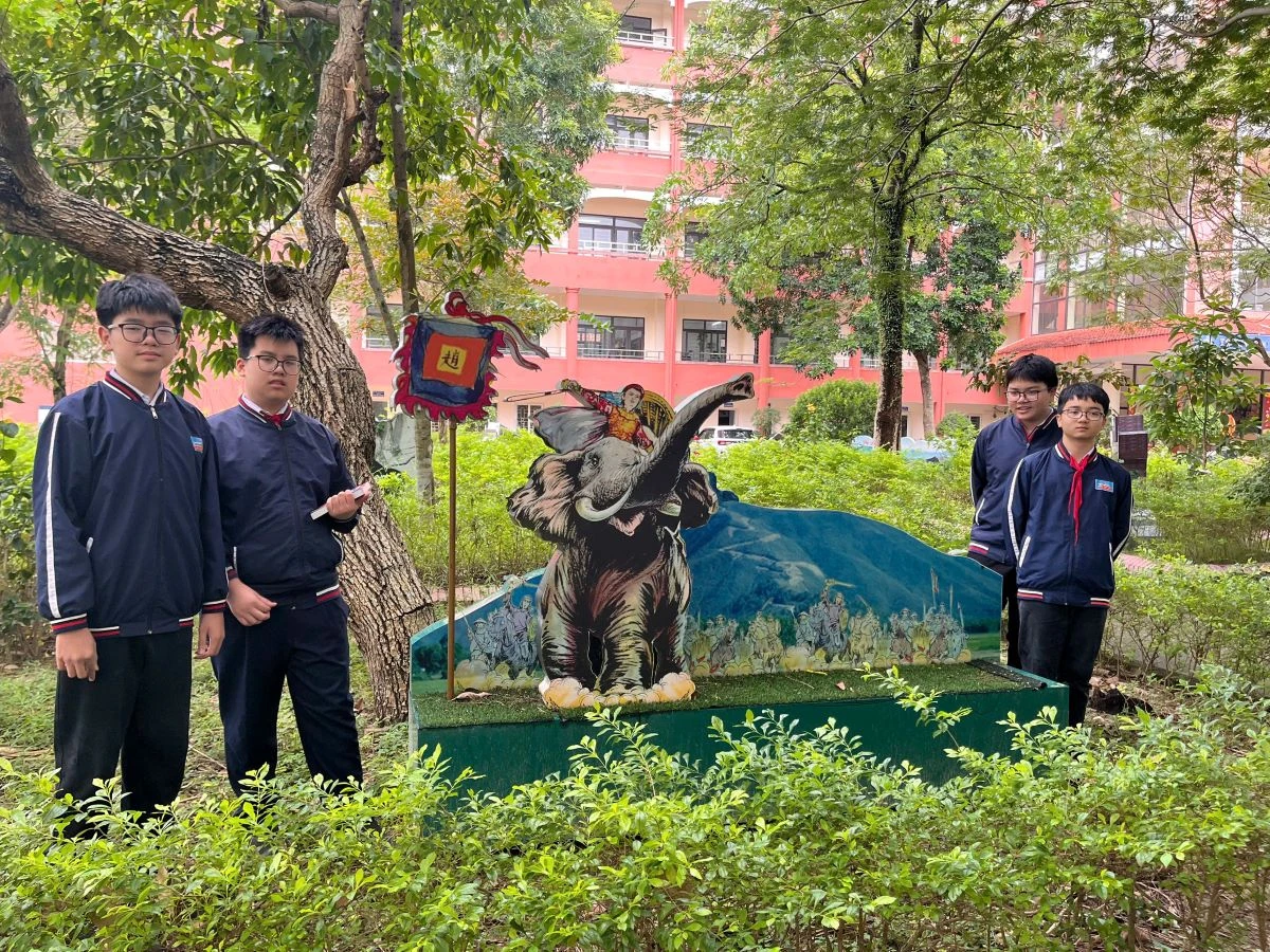 Ấn tượng phòng truyền thống ở Trường THCS Trần Mai Ninh