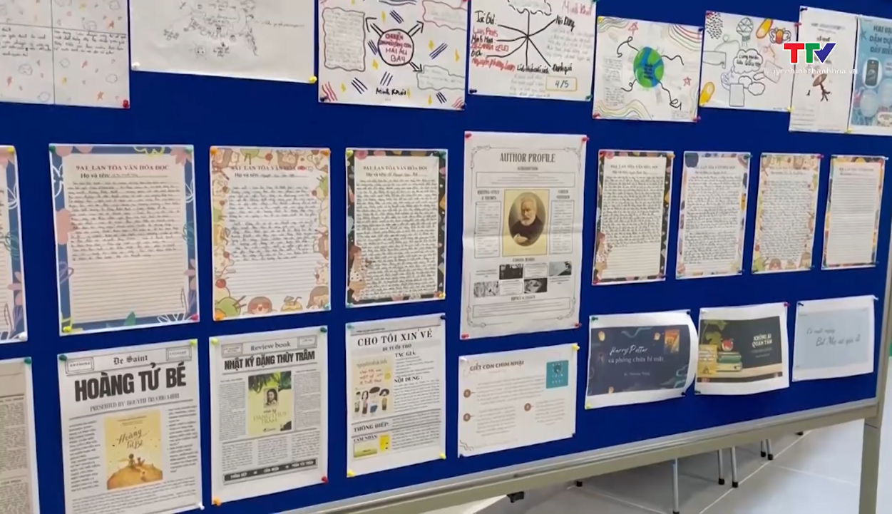 Tuần lễ sách và văn hóa đọc tại trường Tiểu học, THCS và THPT Vinschool Star City Thanh Hóa