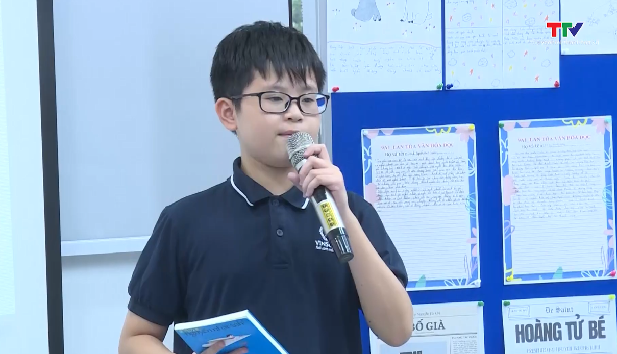 Tuần lễ sách và văn hóa đọc tại trường Tiểu học, THCS và THPT Vinschool Star City Thanh Hóa