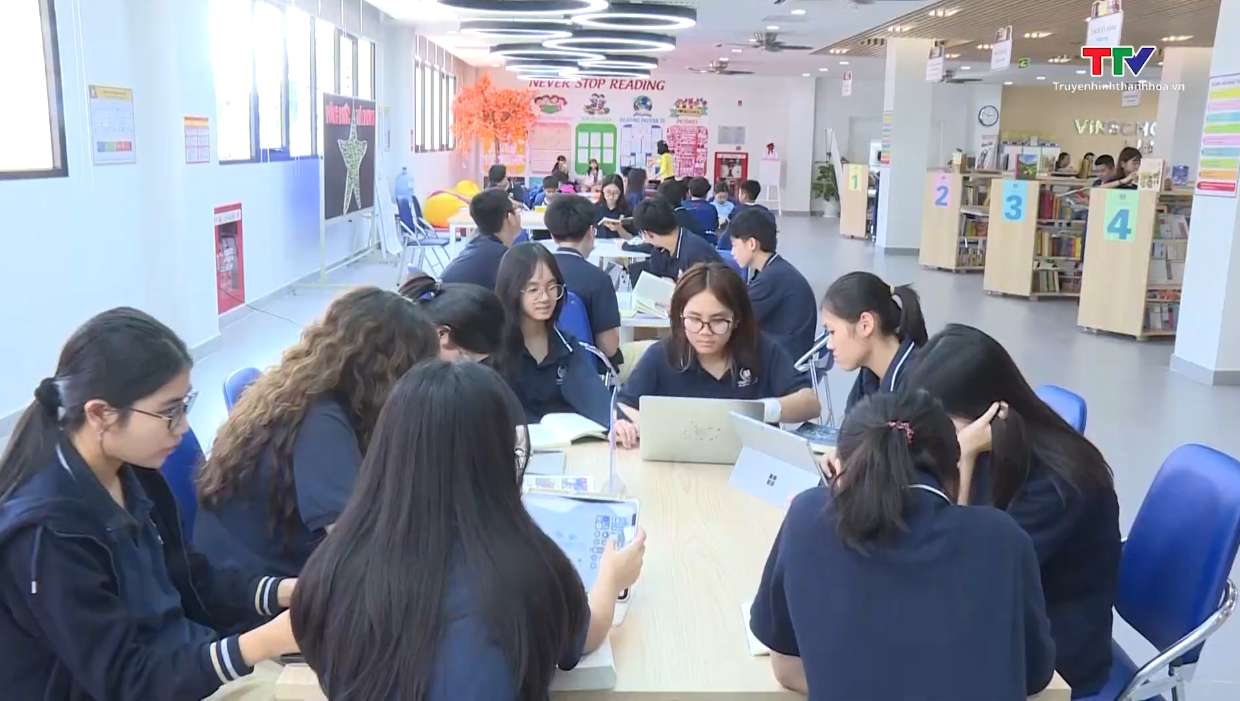 Tuần lễ sách và văn hóa đọc tại trường Tiểu học, THCS và THPT Vinschool Star City Thanh Hóa