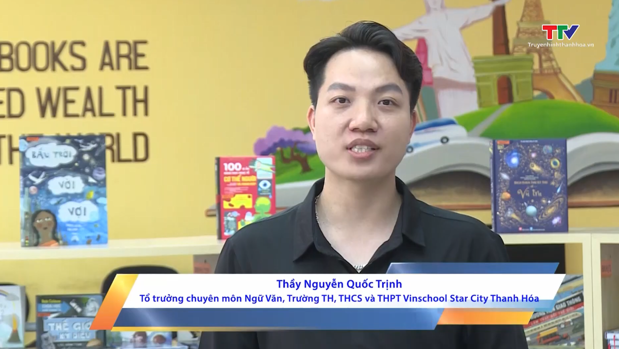 Tuần lễ sách và văn hóa đọc tại trường Tiểu học, THCS và THPT Vinschool Star City Thanh Hóa