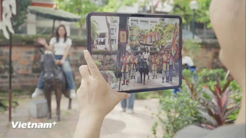 Trải nghiệm di sản số Việt Nam diệu sử tại Di tích Văn Miếu-Quốc Tử Giám