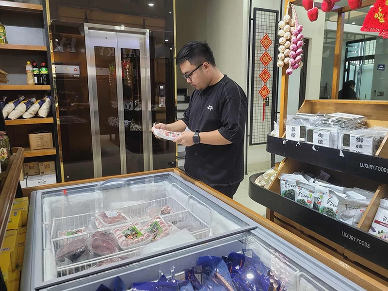 Sử dụng thực phẩm nhập khẩu