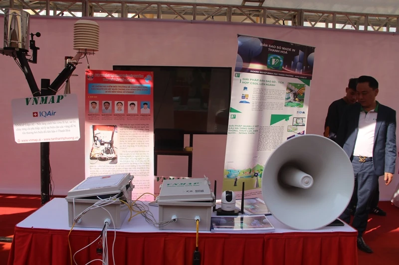Nhiều sản phẩm công nghệ trưng bày tại Hội nghị “Thúc đẩy hoạt động ứng dụng, chuyển giao, đổi mới sáng tạo và kết nối cung cầu công nghệ tỉnh Thanh Hóa”