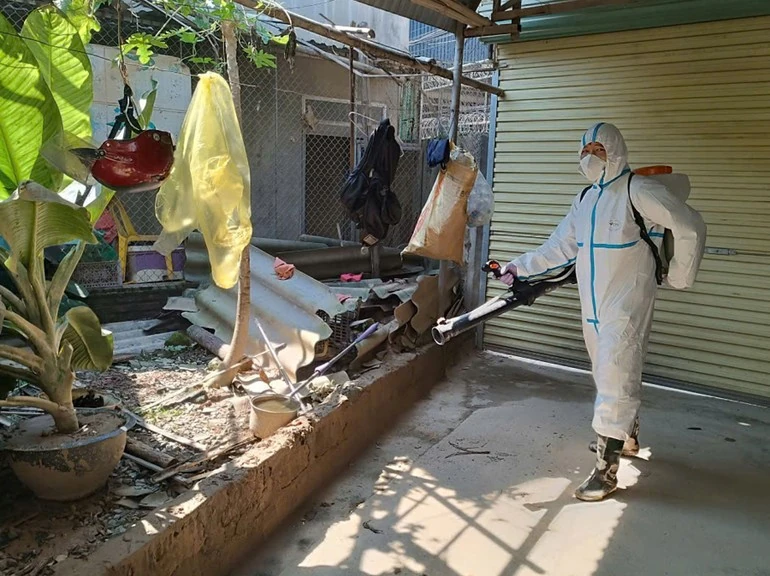 Tăng cường công tác phòng, chống dịch bệnh ứng phó với thiên tai