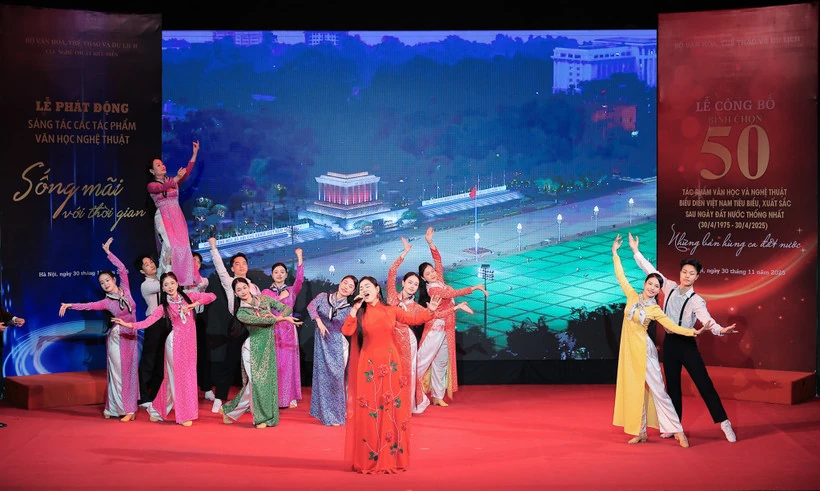 Vinh danh 50 tác phẩm văn học nghệ thuật tiêu biểu sau ngày đất nước thống nhất
