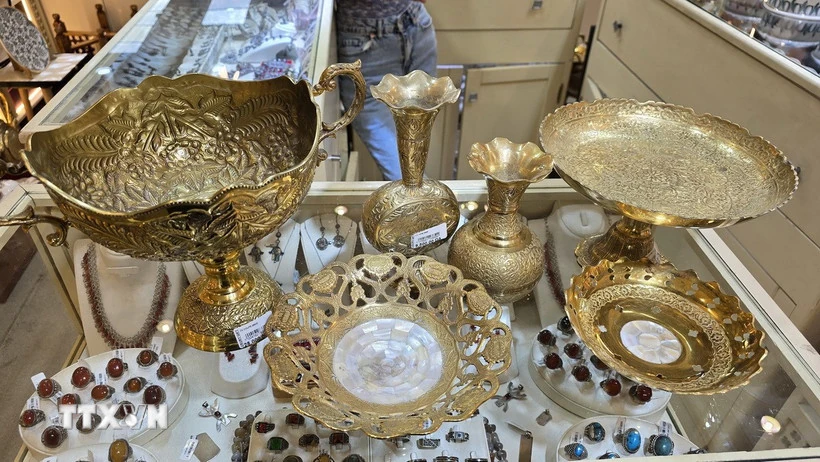 Độc đáo nghề chạm khắc kim loại Arab được vinh danh là Di sản Văn hóa thế giới