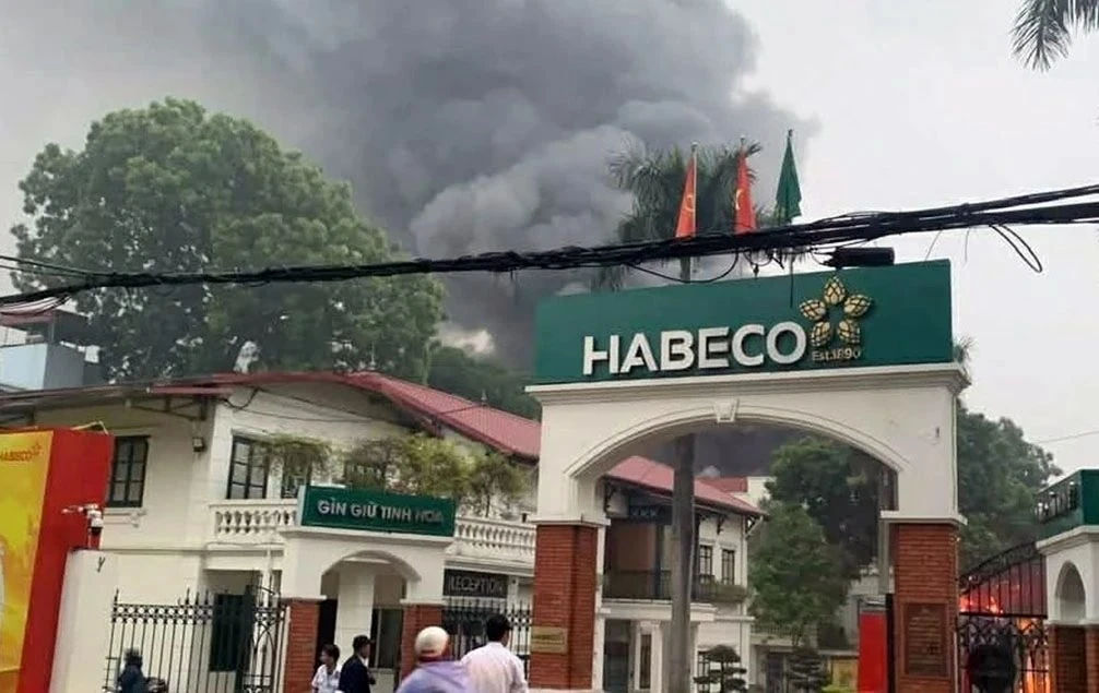 HABECO thông tin về vụ cháy tại trụ sở Tổng công ty