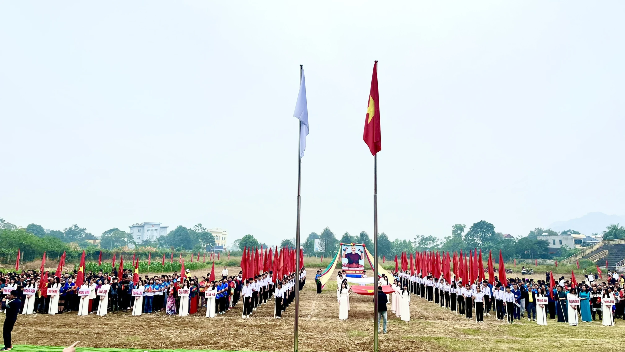 Sôi nổi Đại hội Thể dục - thể thao xã Cẩm Thuỷ lần thứ I, năm 2025