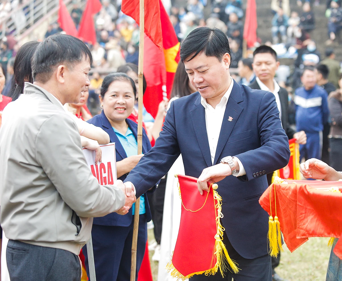 Sôi nổi Đại hội Thể dục - thể thao xã Cẩm Thuỷ lần thứ I, năm 2025