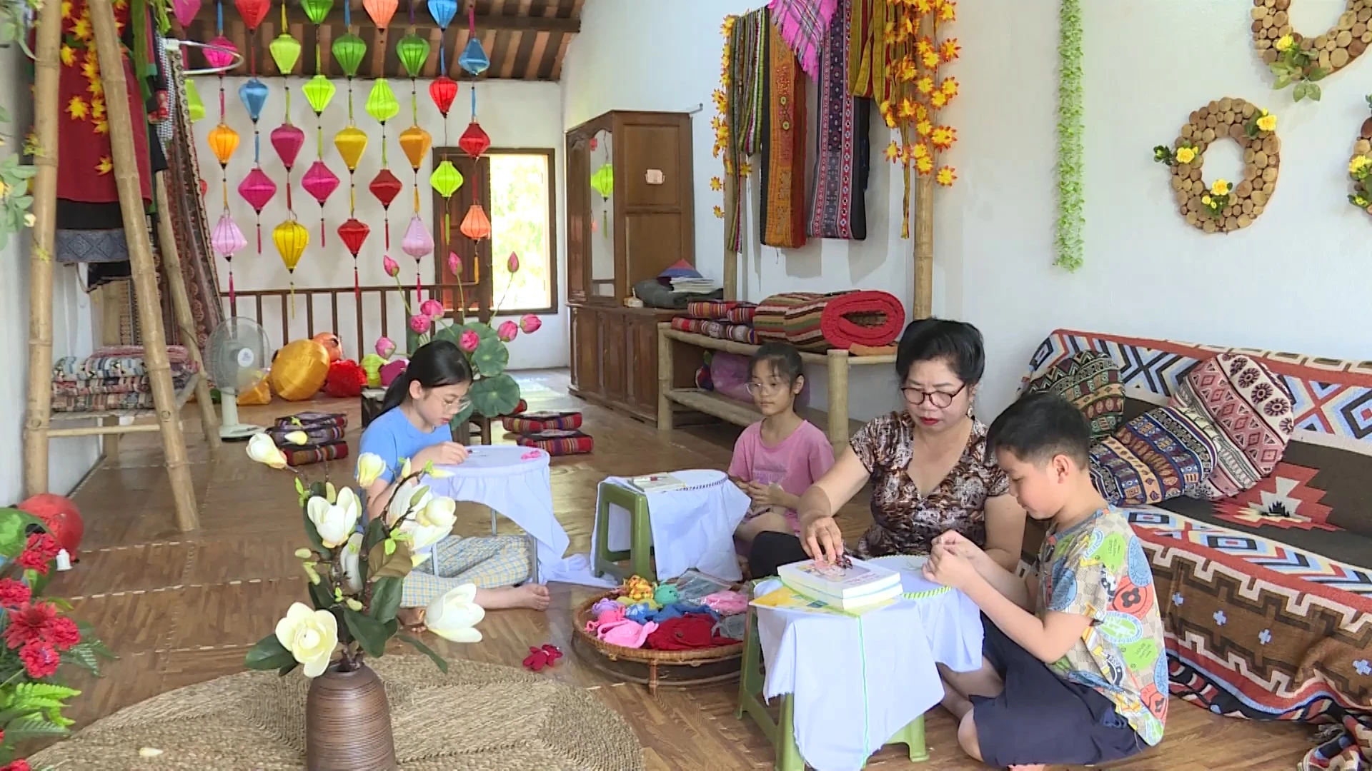 Giữ lửa nghề thêu tay