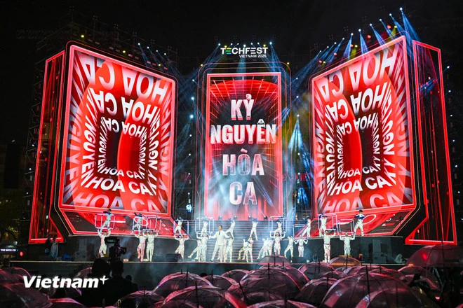 Toàn cảnh Lễ khai mạc Techfest Việt Nam 2025