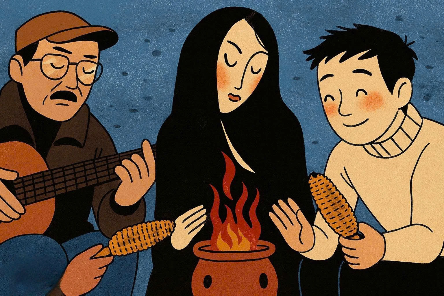 Mùa đông trên bàn tay