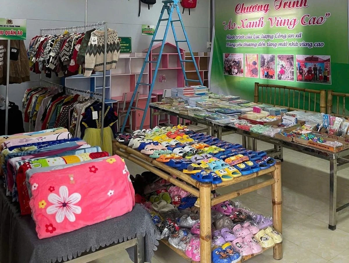 Gian hàng 0 đồng - Lan tỏa yêu thương