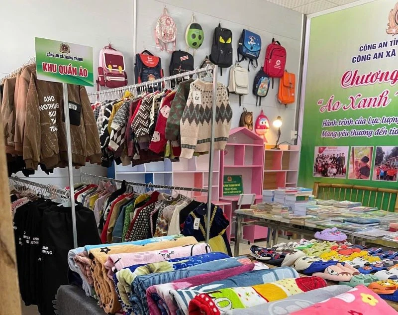 Gian hàng 0 đồng - Lan tỏa yêu thương